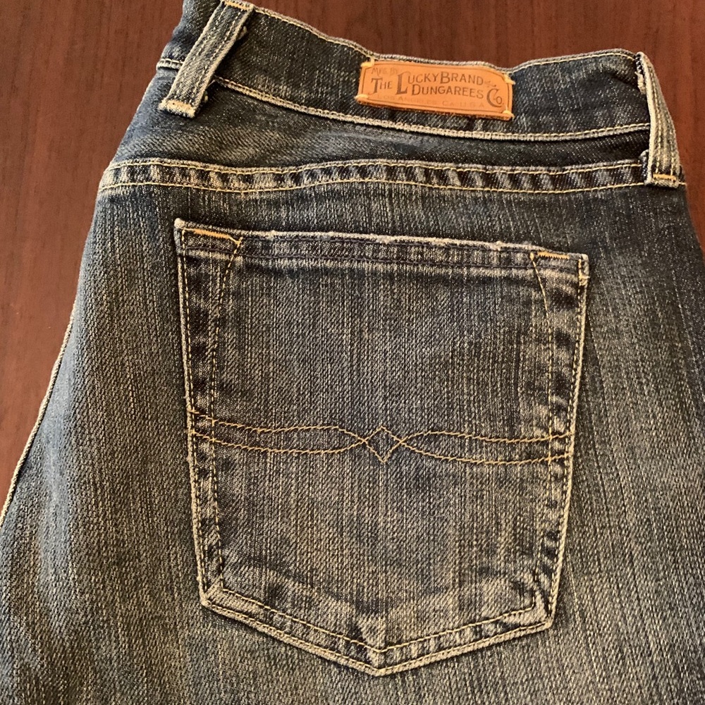 Lucky Brand Classic Rider Crop Jeans